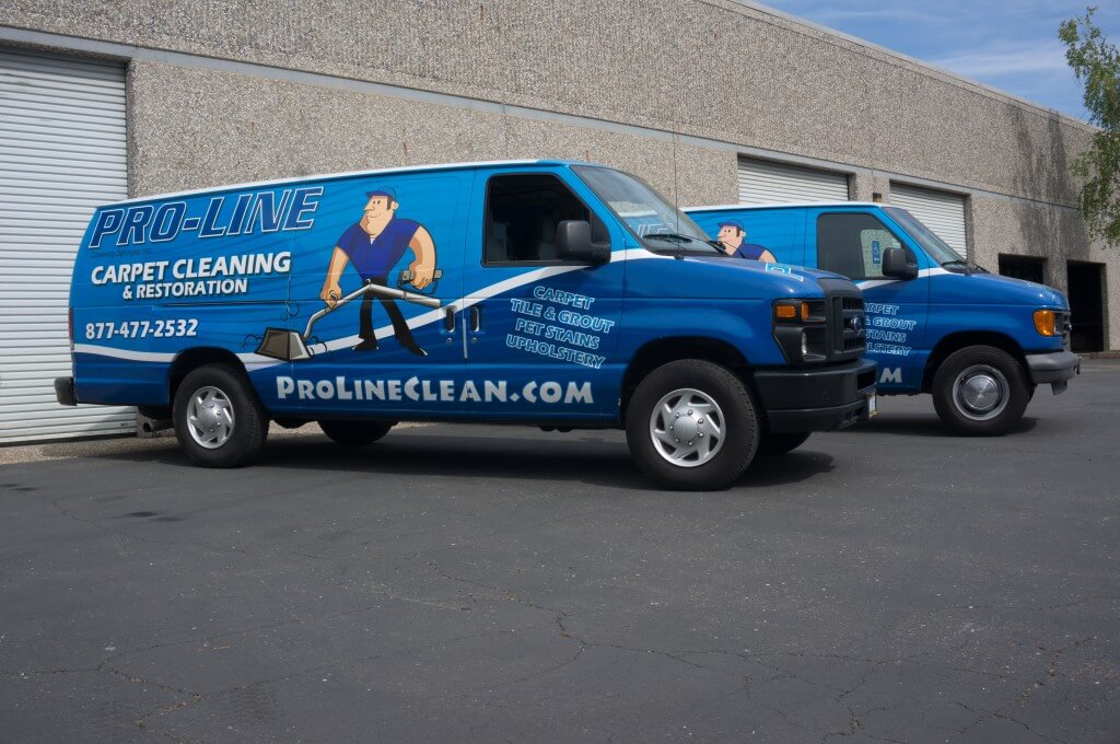 Our History, carpet cleaning vans